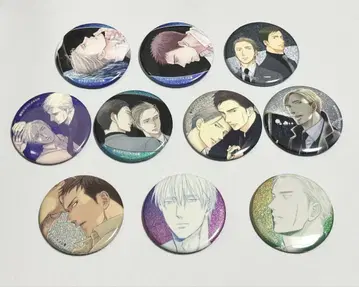 요네다 코우 <새는 날지 않는다> 트레이딩 글리터 캔뱃지 전종 세트