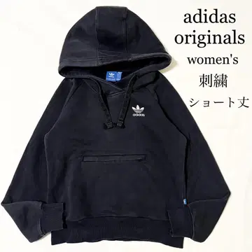 adidas 자수 로고 백 프린트 맨투맨 풀오버 후드티