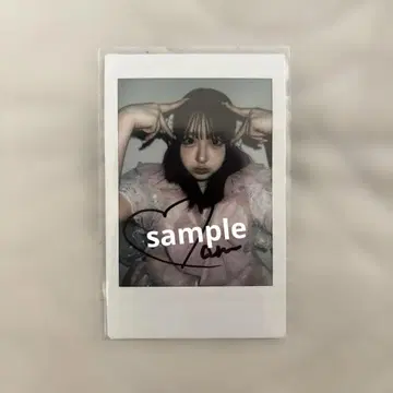 CUTIE STREET 사쿠라바 하루카 폴라로이드 친필 사인 포함
