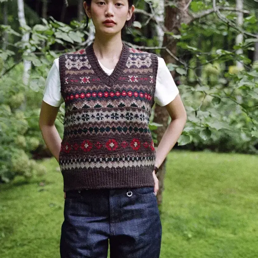 URBANIC30 アーバニック30 Lodge Knit Vest Urbanic30 Lodge Knit Vest, New Product #얼바닉30 on Bunjang Global
