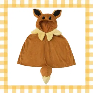 포켓몬스터 이브이 후드 부착 판초 2017 ver