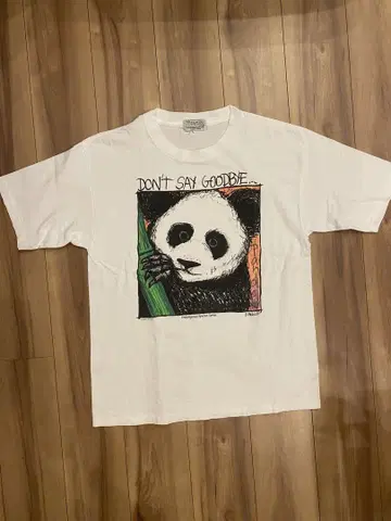 90s USA fabric art 아트 절멸위기종 팬더 좋은 배색