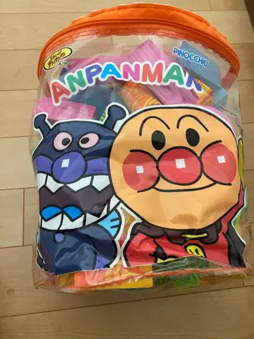 호빵맨 소프트 쌓기 스펀지 블록 보관 케이스 포함