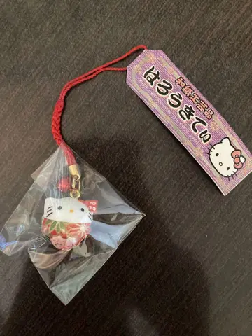 지역 한정 키티 와시 Kitty Sanrio 헬로키티 스트랩 새상품