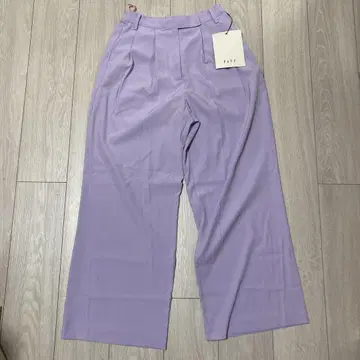 PoFF 2 tuck slacks 택 포함 미사용