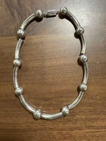 빈티지 멕시코 실버 목걸이 40cm