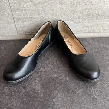 컨디션 최상 Pansy 팬지 플랫 오피스 펌프스 3점 컴포트