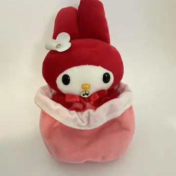 헤이세이 레트로 마이멜로디 빨간 망토 봉제 인형 산타 크리스마스 산리오