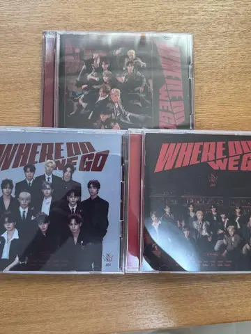 JO1 WHERE DO WE GO CD 3 형태