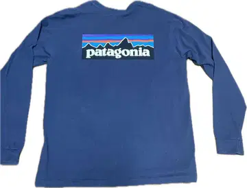 patagonia 네이비 긴팔 T셔츠 L responsibili-tee