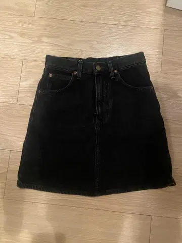 Lee 블랙 스커트 XS