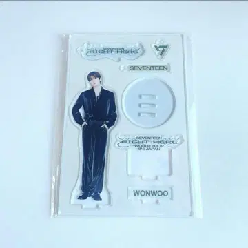 원우 RIGHTHERE 네이비 아크릴 스탠드 SEVENTEEN
