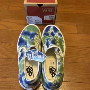[ 미사용 새상품 ] VANS 슬립온 아나하임 타이 다이 26.5cm