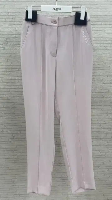 PICONE 핑크 슬림핏 팬츠