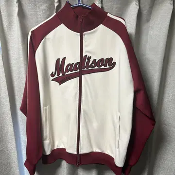 Madison 집업 자켓 크림 버건디