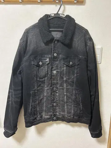 AMERICAN EAGLE 블랙 데님 자켓 L