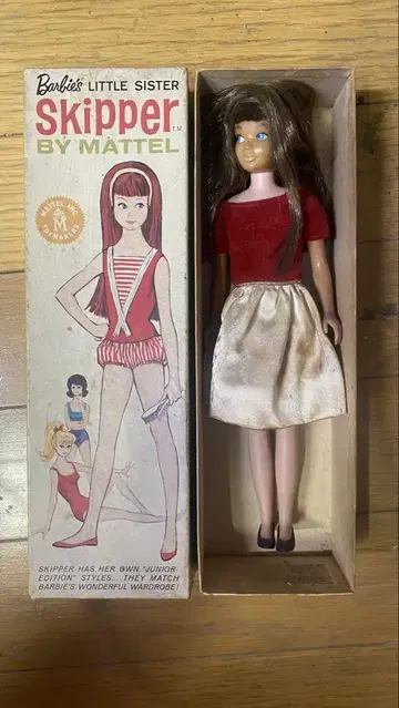 마텔 Barbie Skipper 인형
