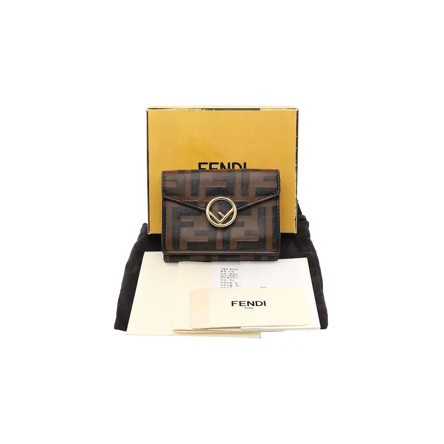 芬迪（Fendi）Micro Tri-fold 三折钱包