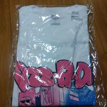 피자 라디오 T셔츠 L 사이즈