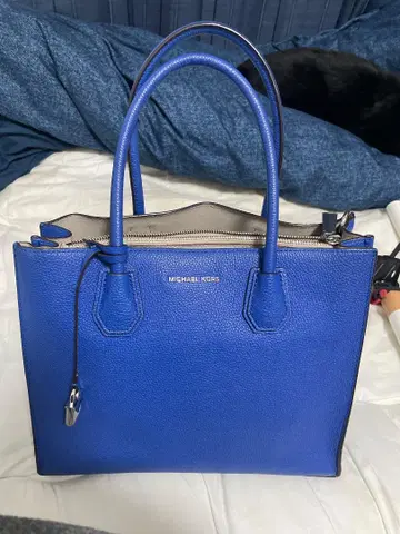 MICHAEL KORS 가죽 핸드백 파랑