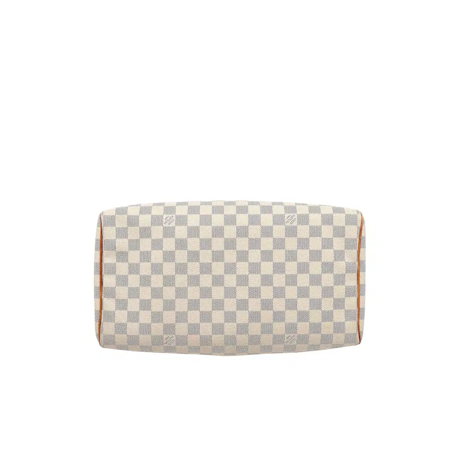 路易威登 Speedy 帆布 35 Damier Azur