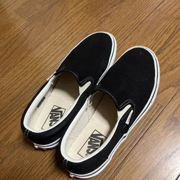 VANS 블랙 슬립온