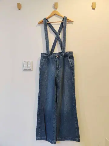 GAP 갭 스트랩 와이드 데님 살로펫 27