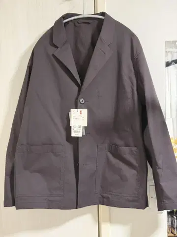 [ 새상품 ] UNIQLO C 2025SS 워크 자켓 M 와인
