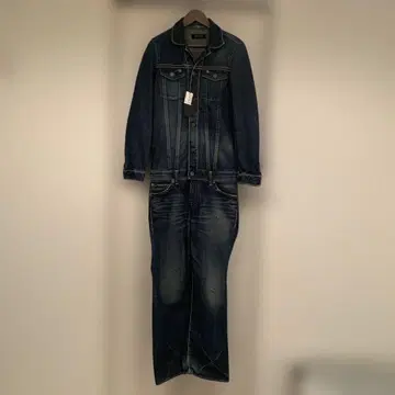 win& Sons 데님 오버롤 typeA-akitani 사이즈 2