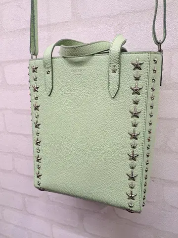 지미추 페가시 NS 토트백 2WAY 스타 스터드 그린