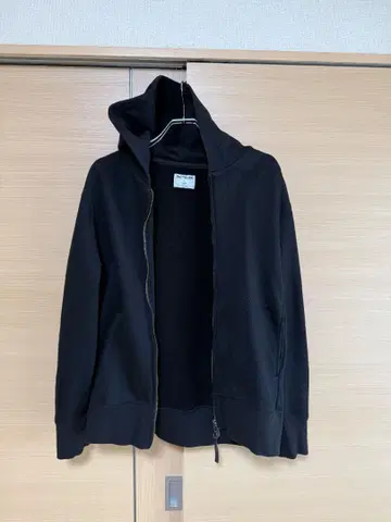 [새상품급] FACTELIER 초고밀도 집업 후드티 블랙 XL