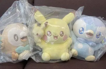 포켓피스 제일복권 봉제 인형 3체 세트