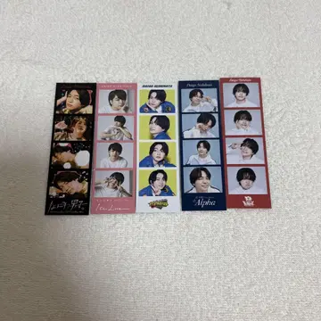 나니와단시 니시하타 다이고 포토 카드 5장 세트
