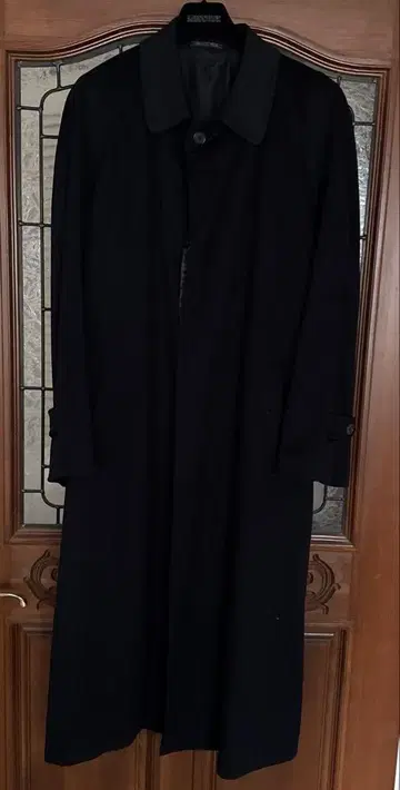 KURIZIAU 크리자 캐시미어 코트 다크 네이비