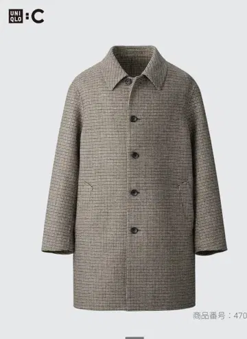 컨디션 최상 UNIQLO:C 더블 페이스 코트 S