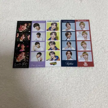 나니와단시 타카하시 쿄헤이 포토 카드 5장 세트
