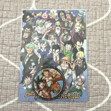 드래곤볼 ONE PIECE 40주년 책받침