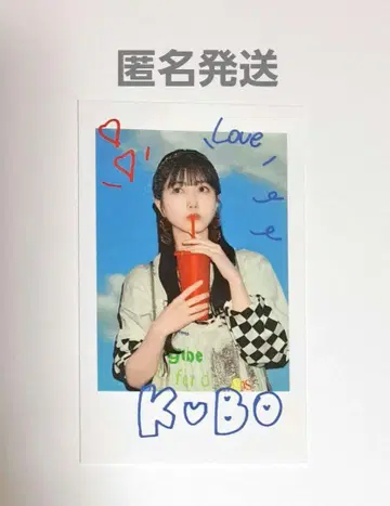 쿠보 시오리 노기 카페 폴라로이드