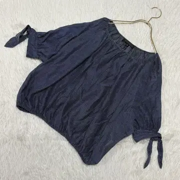 UNTITLED 티셔츠 네이비 2 비침 스타일리시