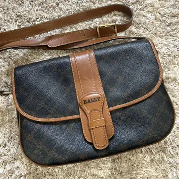 BALLY 올드 발리 숄더백 브라운 블랙 익명 배송