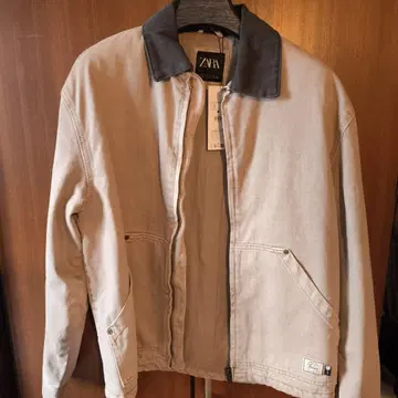 ZARA 베이지 점퍼 S 택 포함 새상품