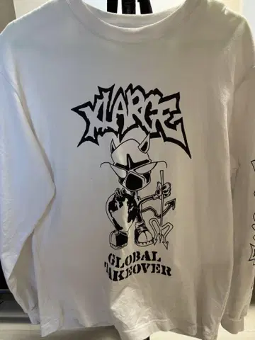 XLARGE 그래픽 롱 슬리브 T셔츠 M
