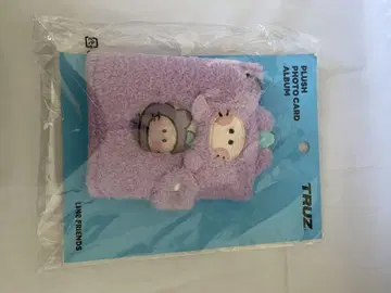 TRUZ LINE FRIENDS 플러시 포토 카드 앨범