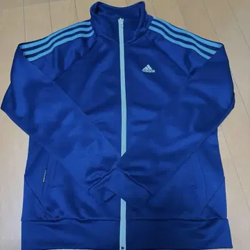 거의 미사용 adidas 네이비 스카이블루 라인 저지 M 사이즈