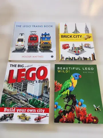 LEGO 서적 세트 4권
