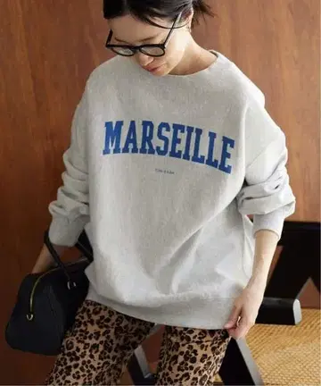 SLOBE IENA MRSEILLE 로고 맨투맨