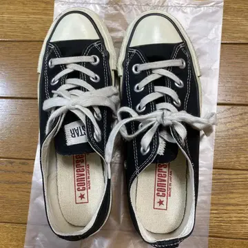 Converse 블랙 스니커즈 로우컷