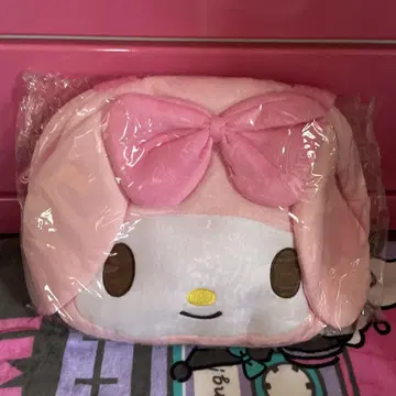 [새상품] 마이멜로디 페이스 빅 토트백 소프트 보아
