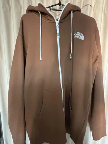 THE NORTH FACE 브라운 풀 집업 후드티