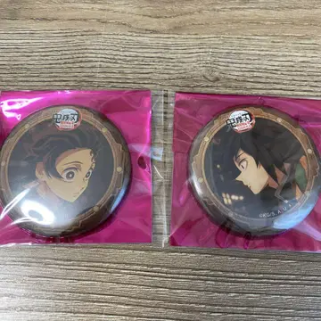 귀멸의 칼날 랜덤 캔뱃지 토미오카 기유 카마도 탄지로 무한성 편 캔뱃지